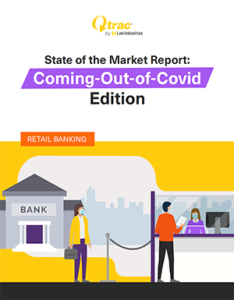 qtrac state of the market report 2021 cover